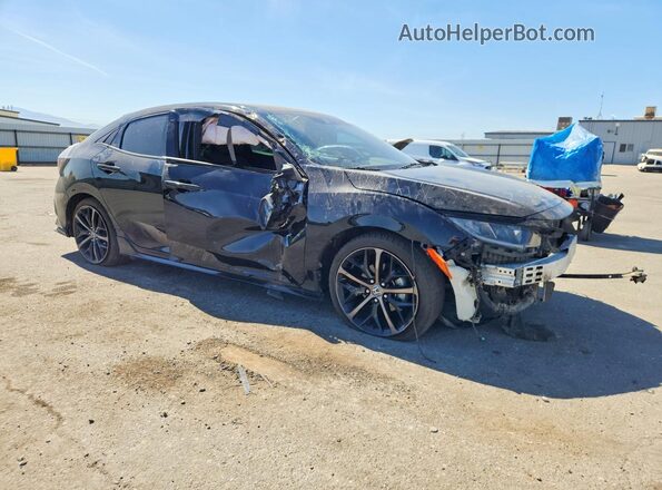 SHHFK7H47MU408778 2021 HONDA CIVIC Black წინა მარჯვენა