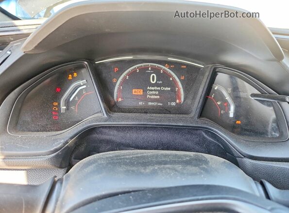 SHHFK7H47MU408778 2021 HONDA CIVIC Black ხელსაწყოთა პანელის ხედი
