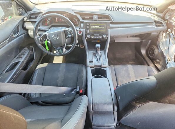 SHHFK7H47MU408778 2021 HONDA CIVIC Black წინა პანელის ხედი