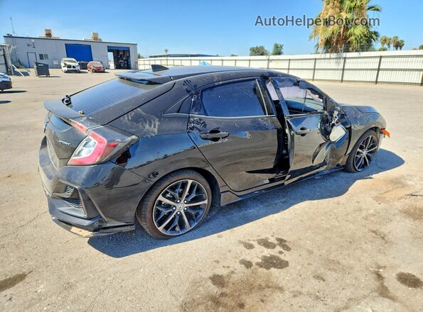 SHHFK7H47MU408778 2021 HONDA CIVIC Black უკანა მარჯვენა