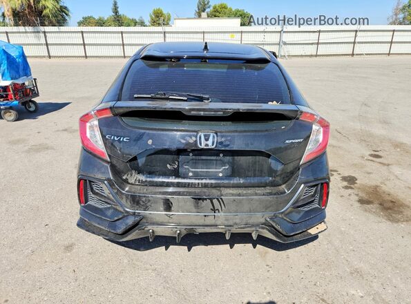 SHHFK7H47MU408778 2021 HONDA CIVIC Black უკანა ხედი