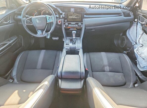 SHHFK7H48MU212591 2021 HONDA CIVIC Black Widok deski rozdzielczej