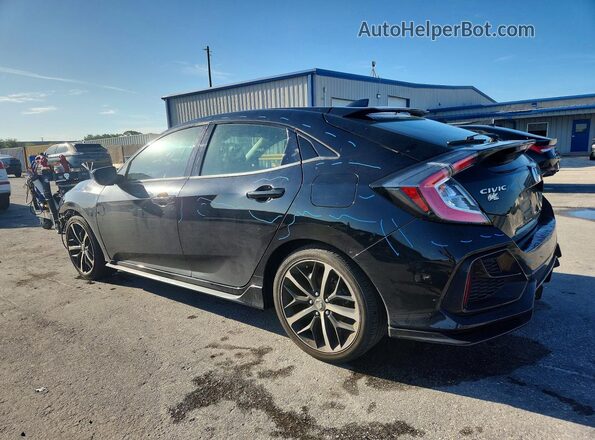 SHHFK7H48MU212591 2021 HONDA CIVIC Black Tył lewy