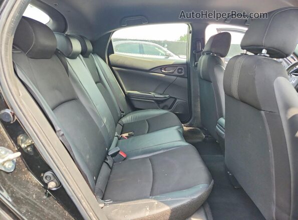 SHHFK7H48MU212591 2021 HONDA CIVIC Black Widok tylnych siedzeń