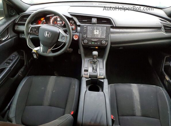 SHHFK7H49LU218589 2020 HONDA CIVIC Gray Вид панелі приладів