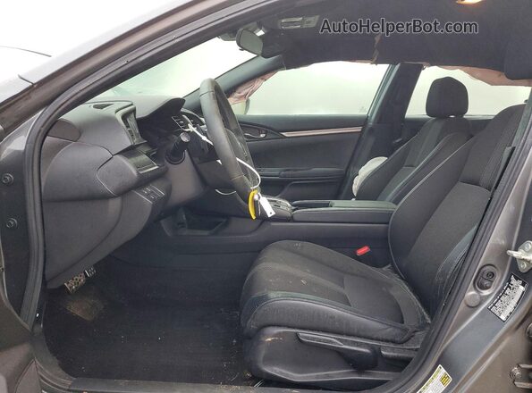 SHHFK7H49LU218589 2020 HONDA CIVIC Gray Вид салону спереду