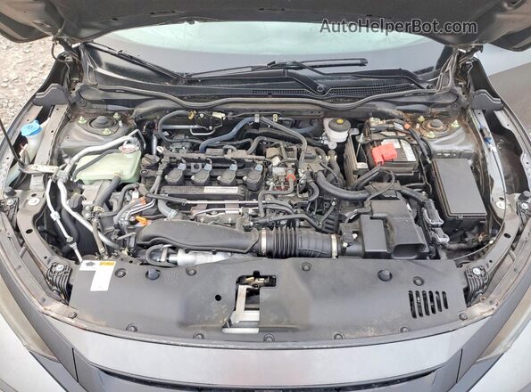 SHHFK7H49LU218589 2020 HONDA CIVIC Gray Вид підкапотного простору