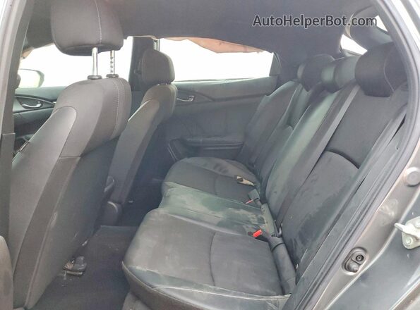 SHHFK7H49LU218589 2020 HONDA CIVIC Gray Вид задньої частини салону