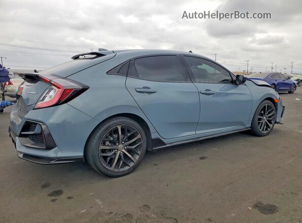 SHHFK7H49MU412749 2021 HONDA CIVIC Gray Tył prawy