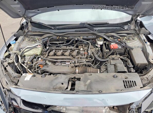SHHFK7H49MU412749 2021 HONDA CIVIC Gray Widok wnętrza z tyłu