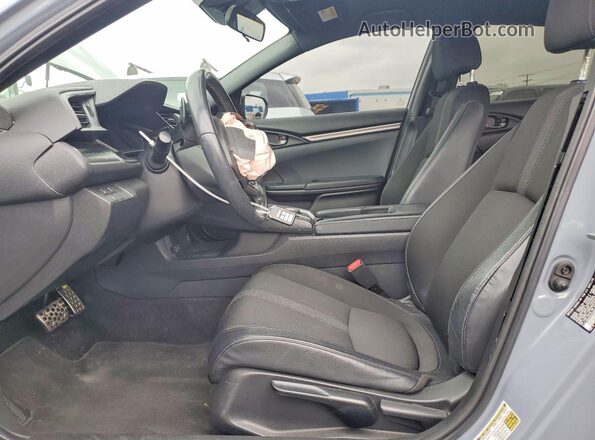 SHHFK7H49MU412749 2021 HONDA CIVIC Gray Widok wnętrza z przodu