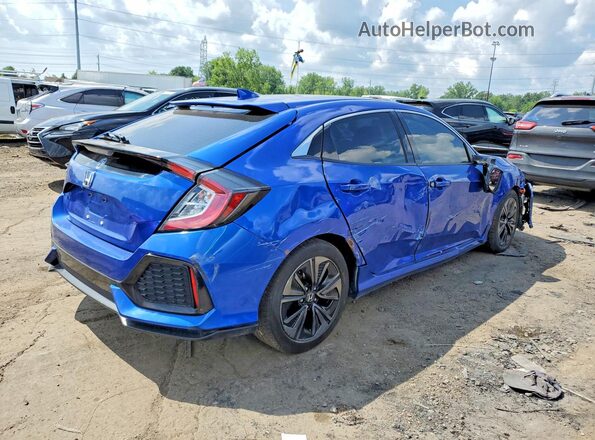 SHHFK7H52HU203075 2017 HONDA CIVIC Blue Rear right