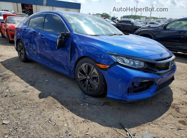 SHHFK7H52HU203075 2017 HONDA CIVIC Blue Front right