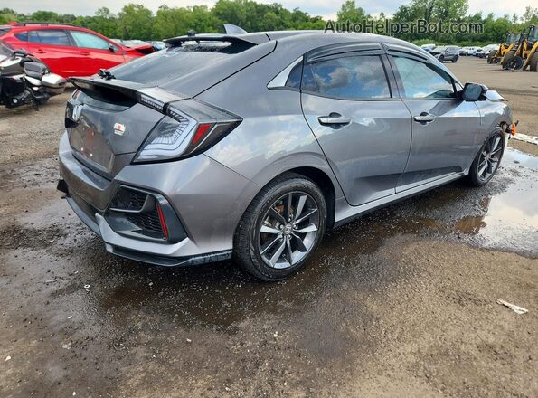SHHFK7H62MU401724 2021 HONDA CIVIC Black უკანა მარჯვენა
