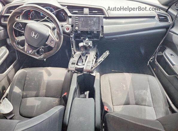 SHHFK7H62MU401724 2021 HONDA CIVIC Black წინა პანელის ხედი
