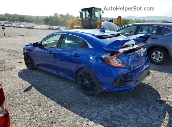 SHHFK7H65LU401232 2020 HONDA CIVIC Blue Trasero izquierdo