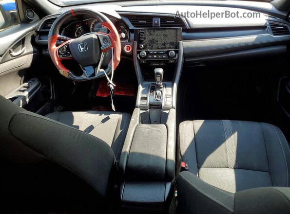 SHHFK7H65LU401232 2020 HONDA CIVIC Blue Vista del salpicadero