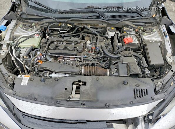 SHHFK7H67MU418759 2021 HONDA CIVIC Silver Widok wnętrza z tyłu