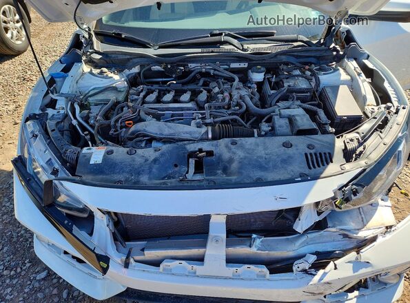 SHHFK7H69KU400468 2019 HONDA CIVIC White უკანა სალონის ხედი