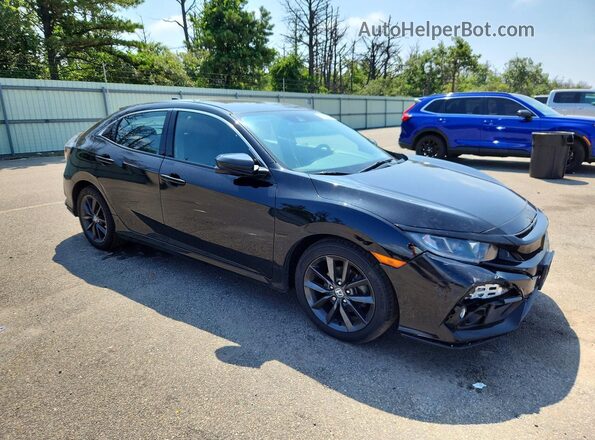 SHHFK7H69MU410890 2021 HONDA CIVIC Черный Передняя правая четверть