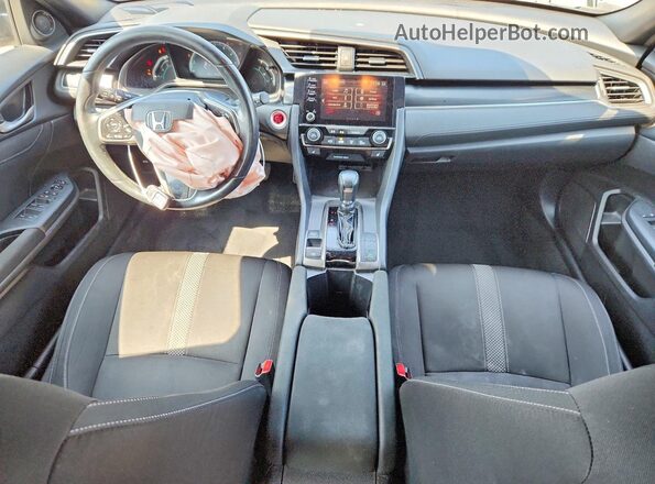 SHHFK7H69MU410890 2021 HONDA CIVIC Черный Вид панели приборов