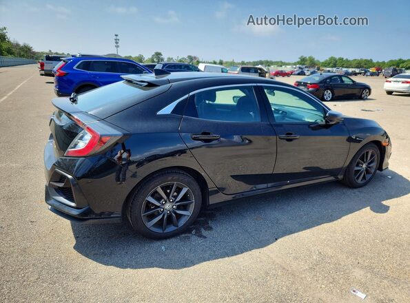 SHHFK7H69MU410890 2021 HONDA CIVIC Черный Задняя правая четверть