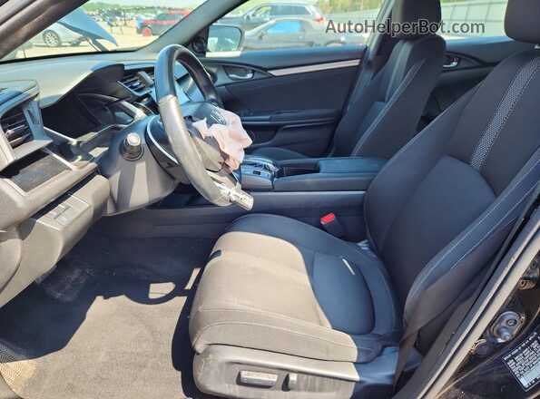 SHHFK7H69MU410890 2021 HONDA CIVIC Черный Вид салона спереди