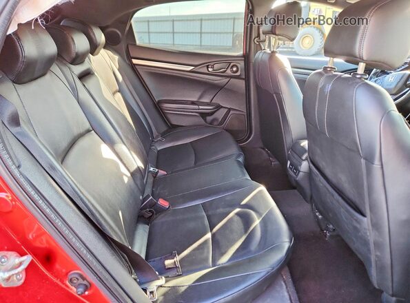 SHHFK7H95JU427627 2018 HONDA CIVIC Красный Вид задних сидений