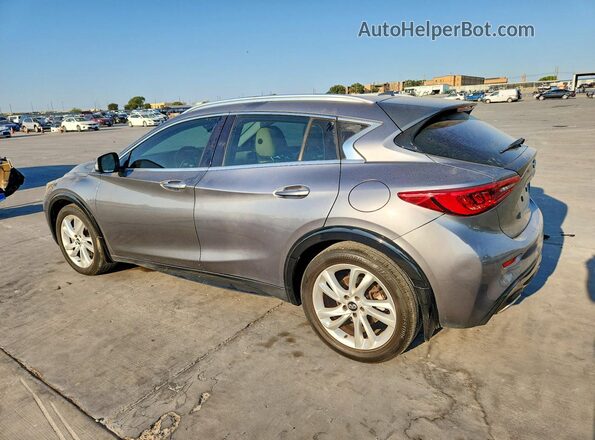 SJKCH5CP1KA008128 2019 INFINITI QX30 Gray Задня ліва чверть