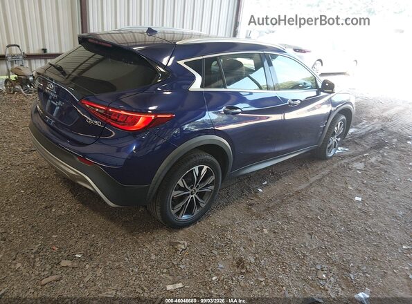 SJKCH5CR7HA032217 2017 INFINITI QX30 Blue უკანა მარჯვენა