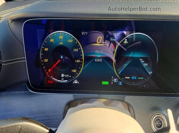 W1K2J5KB2NA104692 2022 MERCEDES-BENZ CLS-CLASS Белый Вид щитка приборов