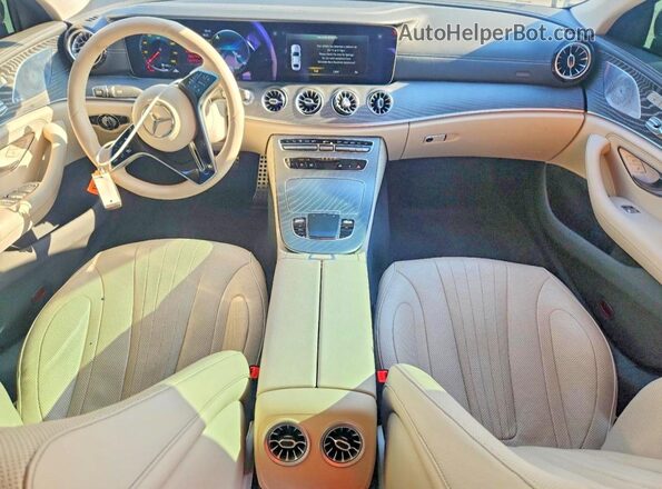 W1K2J5KB2NA104692 2022 MERCEDES-BENZ CLS-CLASS Белый Вид панели приборов