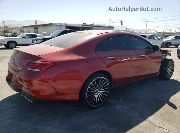 W1K2J5KB8NA106396 2022 MERCEDES-BENZ CLS-CLASS Red Tył prawy