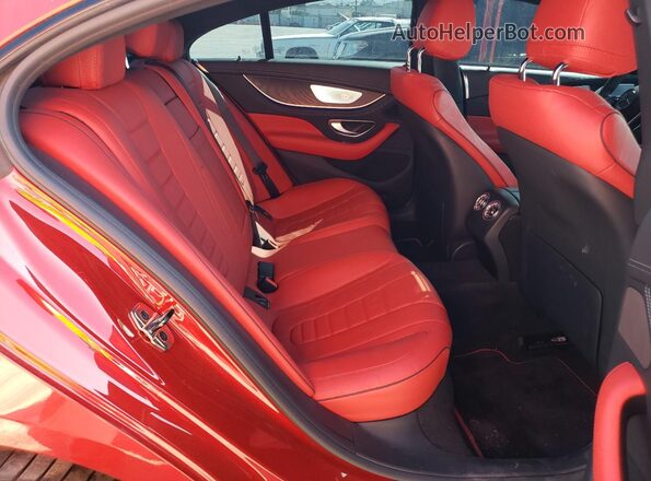 W1K2J5KB8NA106396 2022 MERCEDES-BENZ CLS-CLASS Red Widok tylnych siedzeń