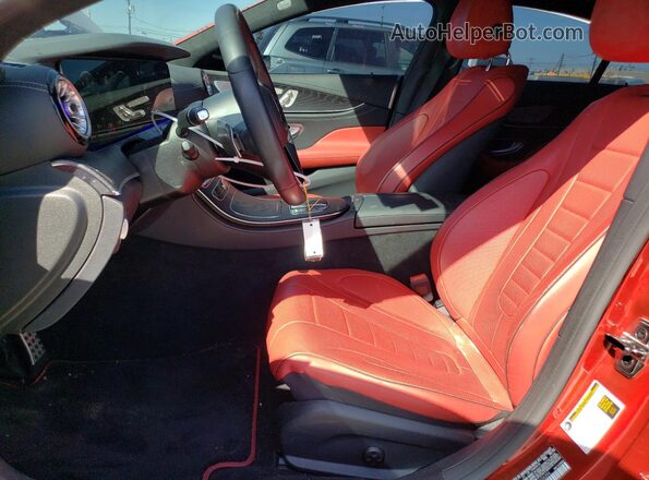 W1K2J5KB8NA106396 2022 MERCEDES-BENZ CLS-CLASS Red Widok wnętrza z przodu