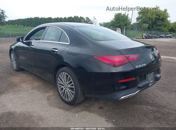 W1K5J4HB2SN517568 2025 MERCEDES-BENZ CLA-CLASS Черный Задняя левая четверть