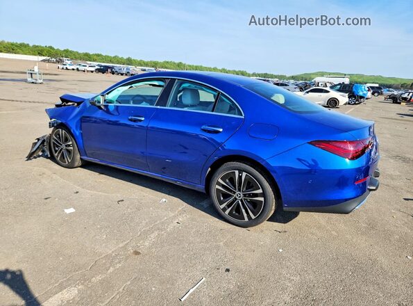 W1K5J4HB4SN555951 2025 MERCEDES-BENZ CLA-CLASS Blue Задня ліва чверть