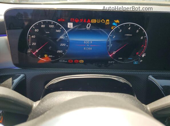 W1K5J4HB6SN533188 2025 MERCEDES-BENZ CLA-CLASS Black Vista del cuadro de instrumentos