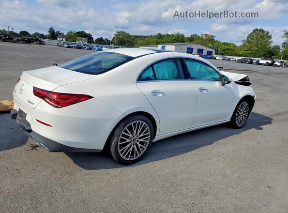 W1K5J4HBXMN161809 2021 MERCEDES-BENZ CLA-CLASS White Հետևի աջ