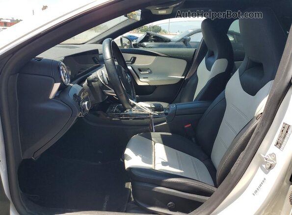 W1K5J5DB8MN131400 2021 MERCEDES-BENZ CLA-CLASS Белый Вид салона спереди