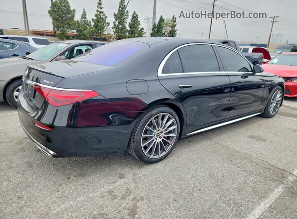 W1K6G6DB0TA349989 2026 MERCEDES-BENZ S Черный Задняя правая четверть