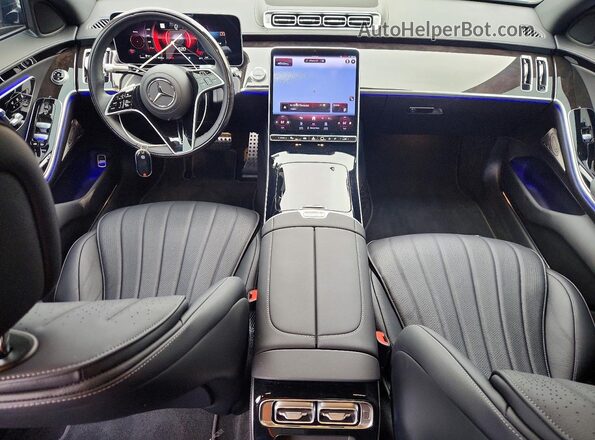 W1K6G6DB0TA349989 2026 MERCEDES-BENZ S Черный Вид панели приборов