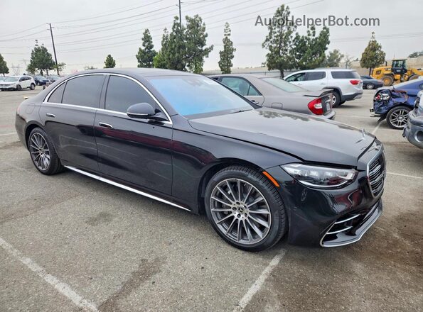 W1K6G6DB0TA349989 2026 MERCEDES-BENZ S Черный Передняя правая четверть