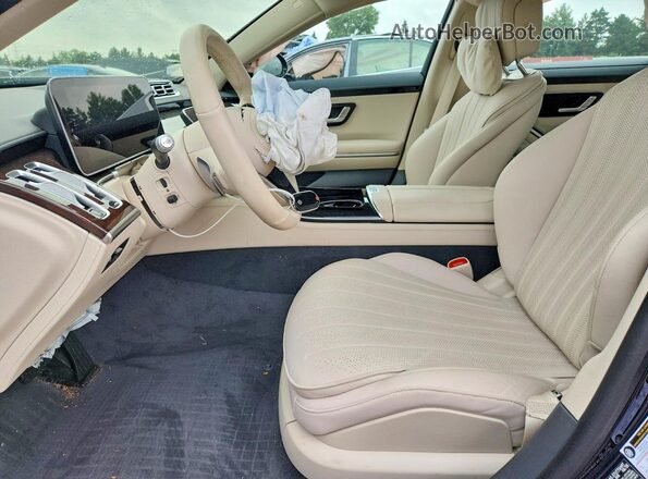W1K6G6DB4SA334491 2025 MERCEDES-BENZ S Black წინა სალონის ხედი