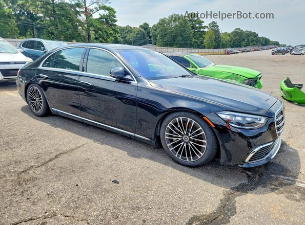W1K6G6KB3RA303200 2024 MERCEDES-BENZ S Черный Передняя правая четверть