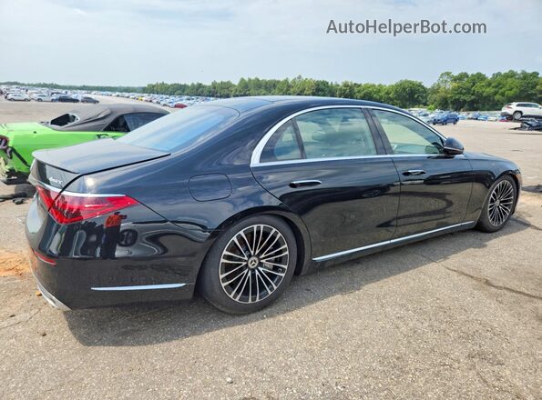 W1K6G6KB3RA303200 2024 MERCEDES-BENZ S Черный Задняя правая четверть