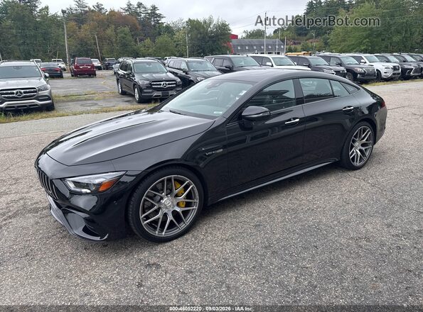 W1K7X8KB5MA038451 2021 MERCEDES-BENZ AMG GT 63 4-DOOR COUPE Black წინა მარცხენა ხედი სამი მეოთხედიდან