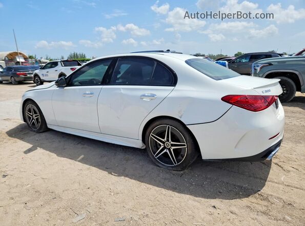 W1KAF4GB1PR106146 2023 MERCEDES-BENZ C White Trasero izquierdo