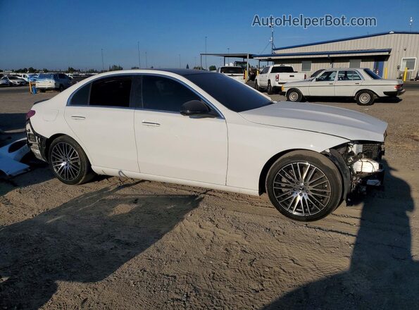 W1KAF4GB2NR030367 2022 MERCEDES-BENZ C White Передня права чверть