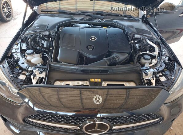 W1KAF4GB3PR154702 2023 MERCEDES-BENZ C Black Widok wnętrza z tyłu